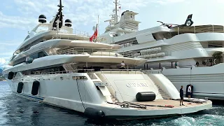 M/Y O'PARI 95m Owner-PARIS DRAGNIS-NET WORTH $500 MILLION Owner of 10+Superyachts@emmansvlogfr