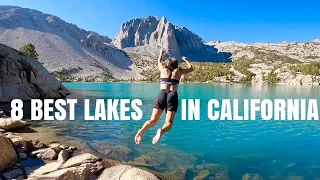 JUMPING IN ALL THE BIG PINE LAKES.  8 Best Lakes in California.