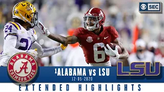 #1 Alabama Crimson Tide vs. LSU Tigers: Extended Highlights| CBS Sports HQ