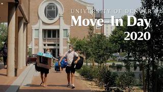 Move In Day 2020: Dimond Family Residence Hall | University of Denver
