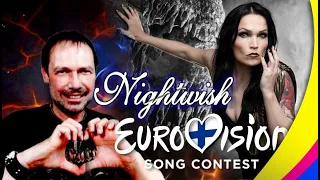 NIGHTWISH EUROVISION Sleepwalker - Finland National Final ESC Nightwsh Euroviisut with Tarja Turunen