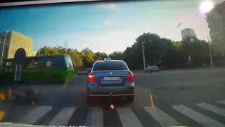 Десиптикон подбил авто!!!!!Харьков ДТП