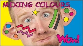 Mixing Colours with Steve and Maggie NEW | Story for Kids | English Speaking with Wow English TV