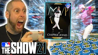 I spent EVERYTHING on this card. MLB the Show 21