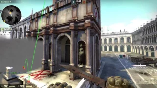 CS:GO - Canals Map A Site Terrorist Smokes