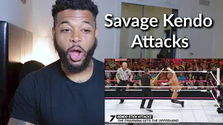 Savage Kendo stick attacks WWE Top 10  | Reaction