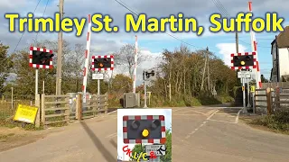 Trimley St. Martin (Thorpe Lane) Level Crossing, Suffolk