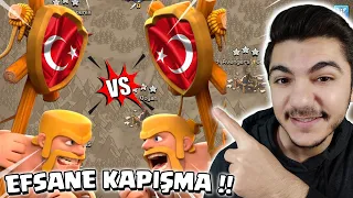 2 TÜRK 1 KLAN SAVAŞI !! (Efsane Kapışma !!) - Clash Of Clans