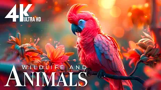 The Beauty of Animals on Earth |🌿Relaxing Movie Beautiful Scenery - soothing relaxing music
