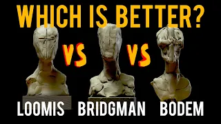 3 Ways to Start a Portrait Sculpt (Loomis, Bridgman, Bodem)