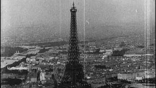 PARIS A VOL D’OISEAU, 1912