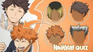 HAIKYŪ!! Hairstyle Quiz (25 Characters)