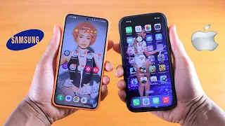 Samsung One UI 6 Vs iOS 17 Speed Test