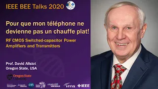 BEE Talks 2020 - Prof. David Allstot, Oregon State University, USA