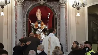 Sant'Antonio Abate 2022 Misterbianco chiusura della cappella.