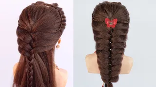 easy hairstyle for bridesmaid | hairstyle trick for girls | ponytail hairstyle