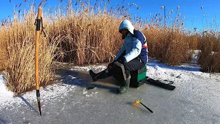 Лов крупняка в мороз. Це щось неймовірне!