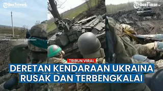 Lapis Baja BMC Kirpi Turki - Truk Urak-4320 & Tank T-64BV Ukraina Rusak Terbengkalai di Wilayah Ini!