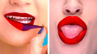 ¡IDEAS DE BELLEZA FÁCILES! Locos Trucos De Maquillaje DIY Para Chicas Inteligentes Por KABOOM ENERGY