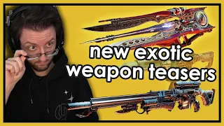 Judging new Final Shape exotic weapons based on 20 seconds of footage.