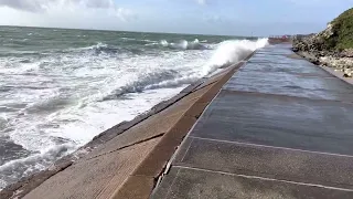 Lively sea, Ventnor, Isle of Wight