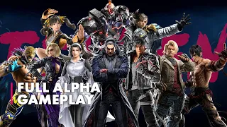 ALL 12 Matches | TEKKEN 8 Alpha Test Gameplay