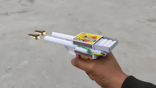 Paper Gun | Matchbox gun | How to make paper gun at home