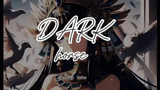 katy perry-dark horse (speed up + lyrics)