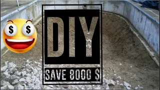 How to fill in a pool with dirt yourself ! DIY Save money !