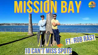 10 Places You CANNOT MISS around MISSION BAY in SAN DIEGO (Watch Before You Go) !