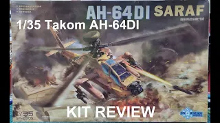 1/35 Takom AH-64DI Saraf Kit Review