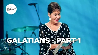 Galatians - Part 1 | Joyce Meyer | Enjoying Everyday Life Teachings