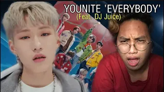 YOUNITE 'EVERYBODY (Feat. DJ Juice)' MV Reaction Video