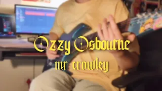 Ozzy Osbourne - Mr Crowley Live 1981 Outro Solo / Guitar Cover