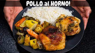 POLLO al Horno! 2 recetas Faciles y Economicos | Abelca