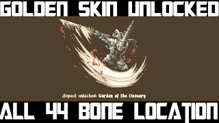 All 44 bone Collectible location + Final Skin Unlocked , Blasphemous Collectibles location - 1