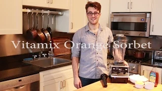Vitamix Orange Sorbet