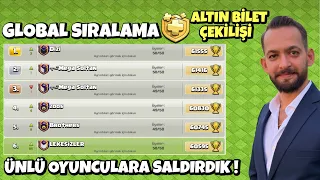 STARS , RİQİREZ ÜZGÜNÜM (ALTIN BİLET ÇEKİLİŞİ) CLASH OF CLANS