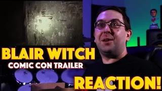 REACTION! Blair Witch Comic-Con Trailer - Horror Movie 2016