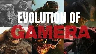 Evolution of Gamera 1965 - 2023 roars