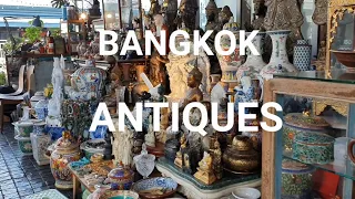 Thailand. Bangkok. Antiques. Market.