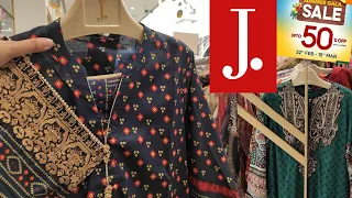 j.sale 50%OFF ll J.Junaid Jamshed Summer Gala Sale 2024  ll Sale on New Collection ❤