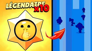 10 LÉGENDAIRES en COMBIEN de BOÎTES STARR ? PACK OPENING BRAWL STARS