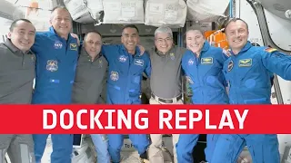 NASA SpaceX Crew-3 Docking Replay