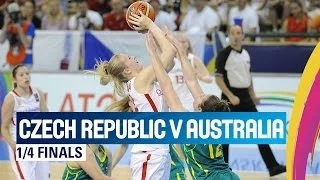 Czech Republic v Australia - Quarter Finals - 2014 FIBA U17 World Championship for women