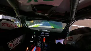 Rajd Śląska 2021 - OS Chybie - ONBOARD - K.Wróblewski / J.Wróbel Skoda Fabia Rally2 EVO