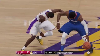 NBA LIVE 19 Lakers vs Clippers Gameplay!