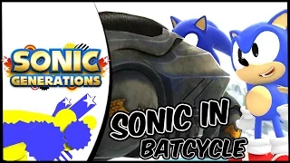Sonic Generations (PC) Sonic in Batcycle Mod