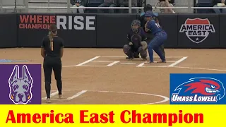 UMass Lowell vs Albany Softball Game Highlights, 2024 America East Championship