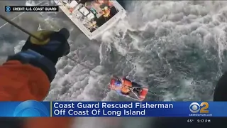 Coast Guard rescues fisherman off Long Island